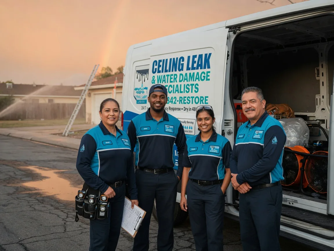 Ceiling Leak Cleanup company in Connoquenessing, PA